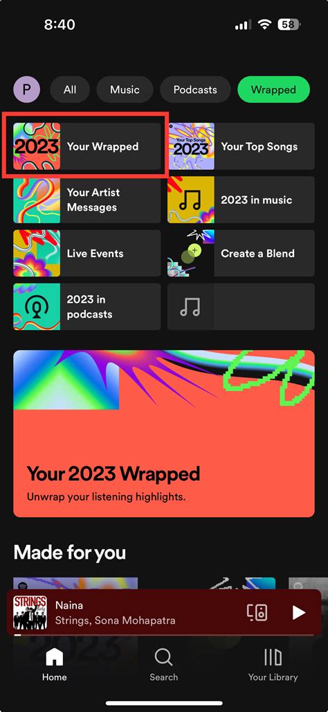 how to see spotify wrapped 2023